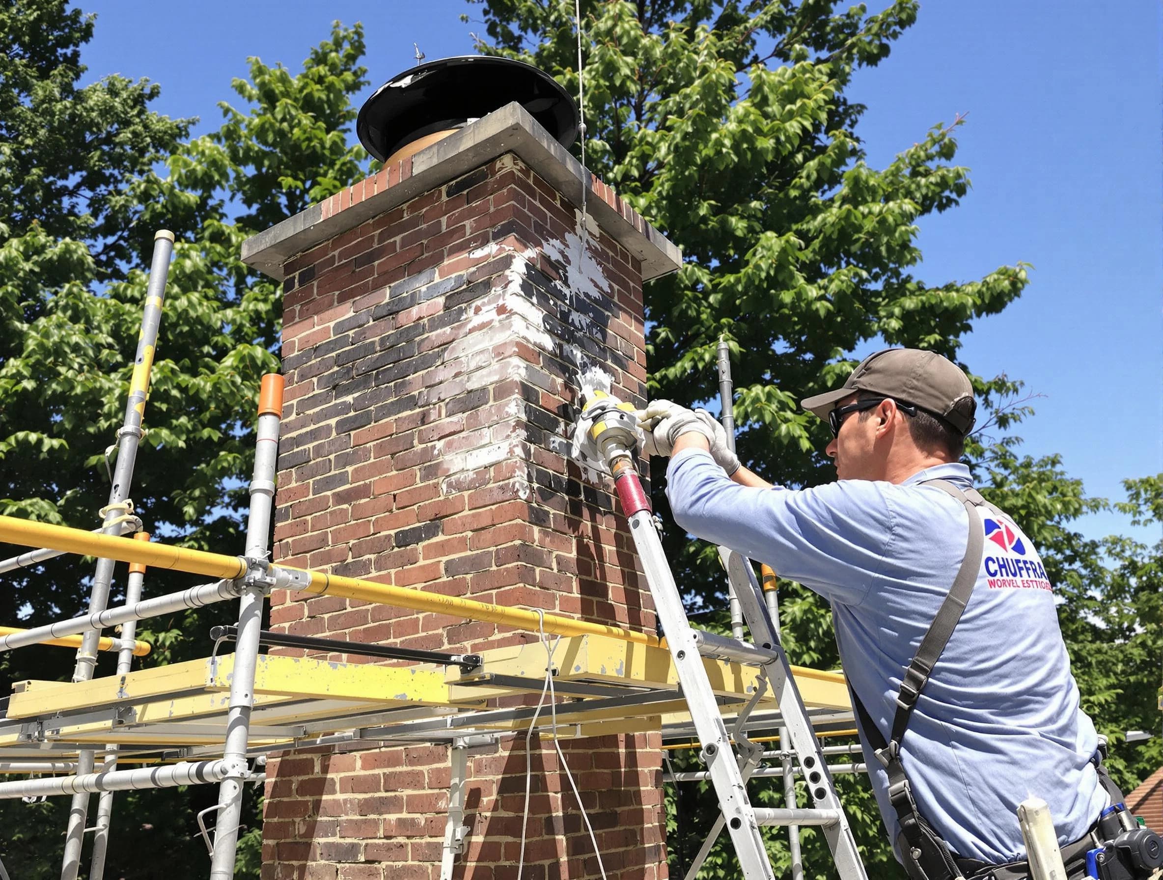 Structural chimney repair by Belen Chimney Sweep in Belen, NM