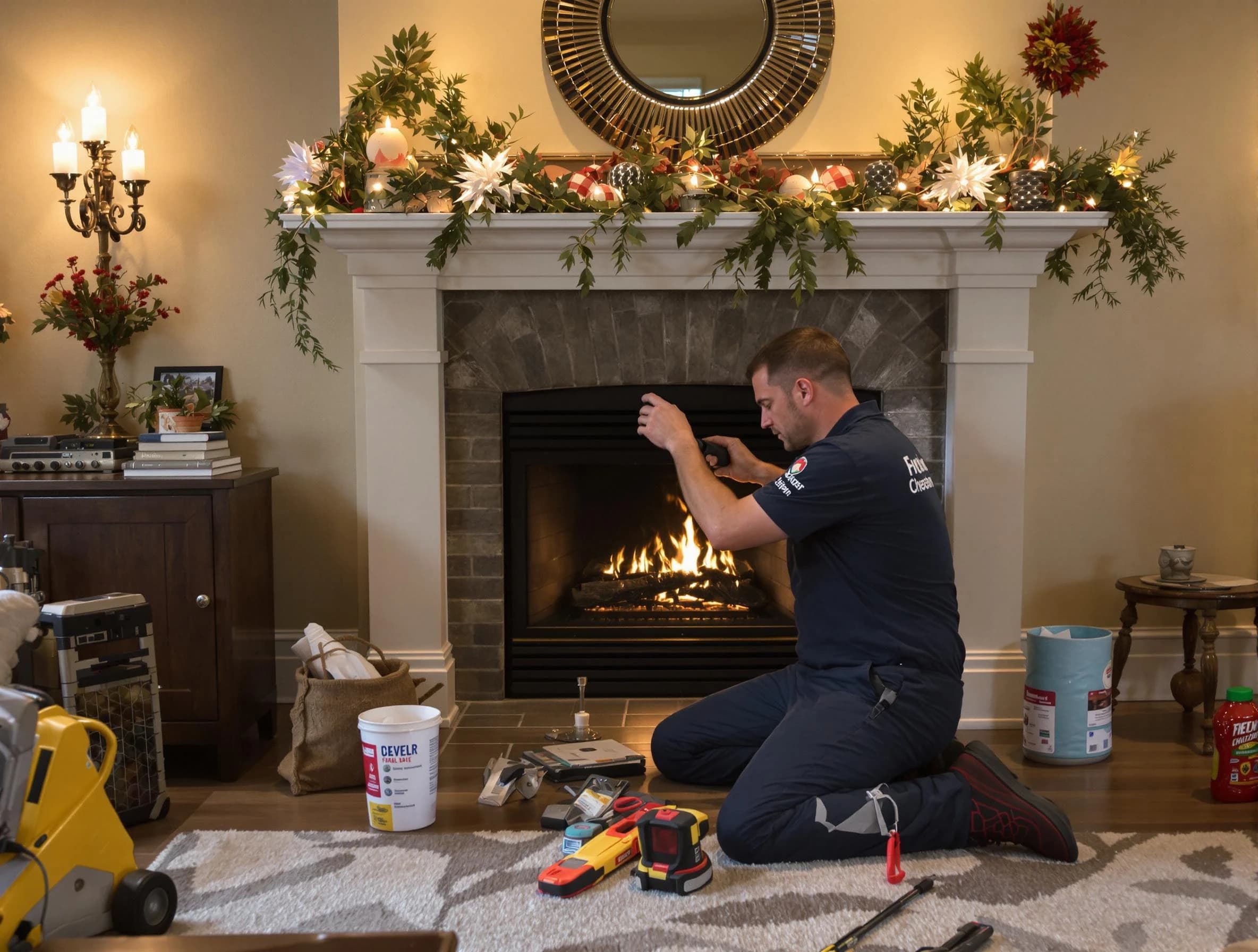 Belen Chimney Sweep offering fireplace maintenance services in Belen, NM