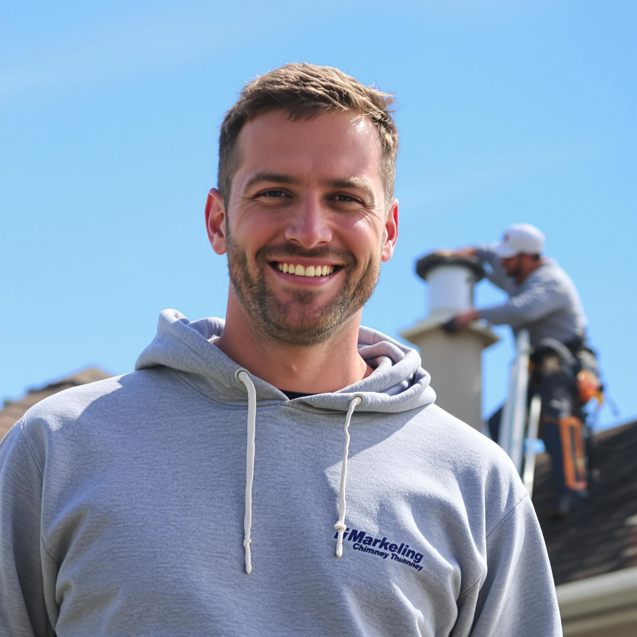 The Belen Chimney Sweep team.