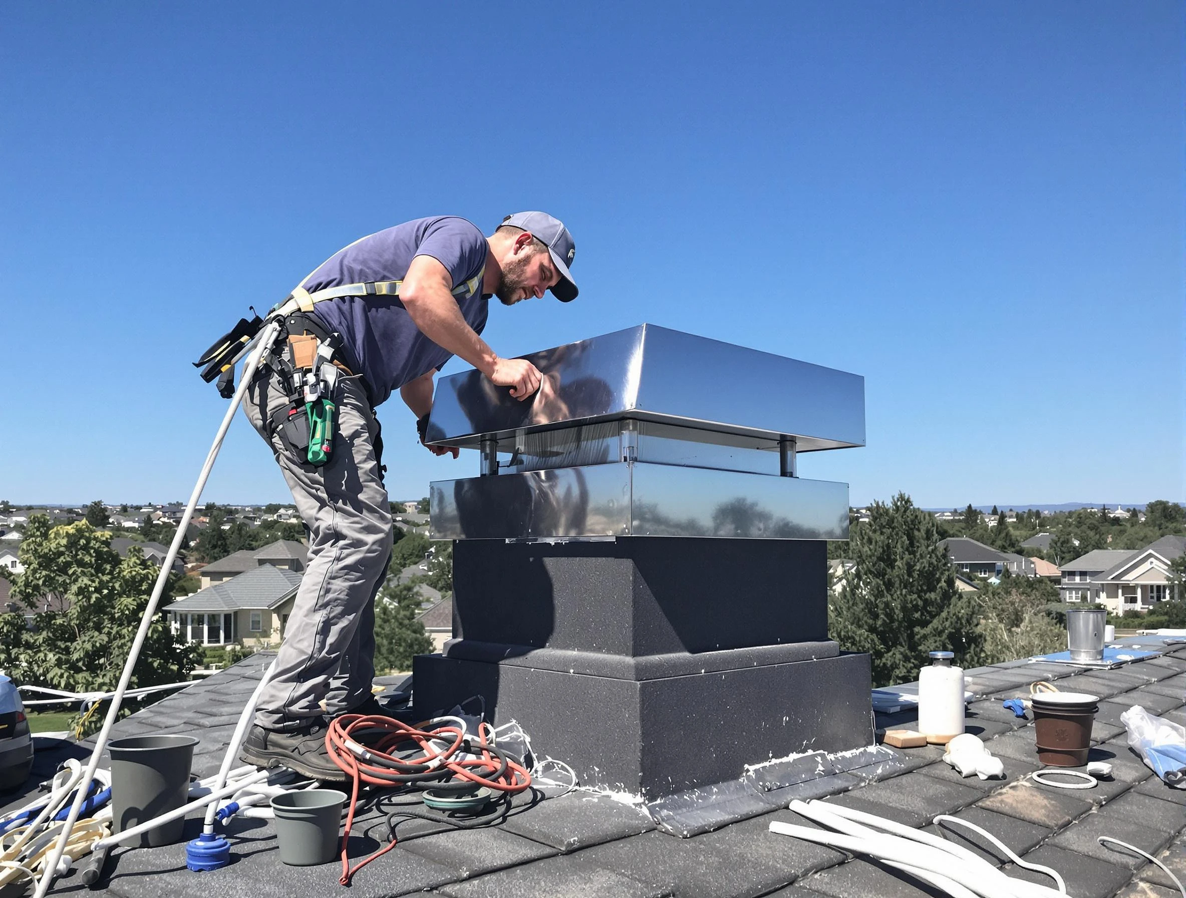 Chimney Cap Services in Belen