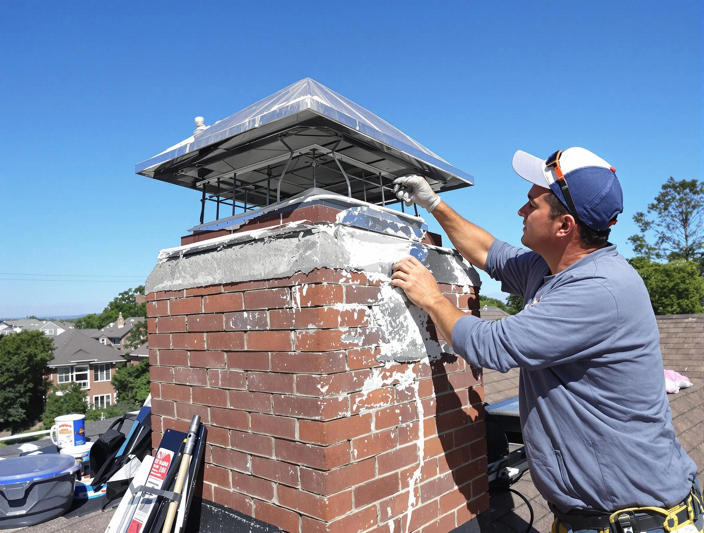 Chimney Crown Services in Belen