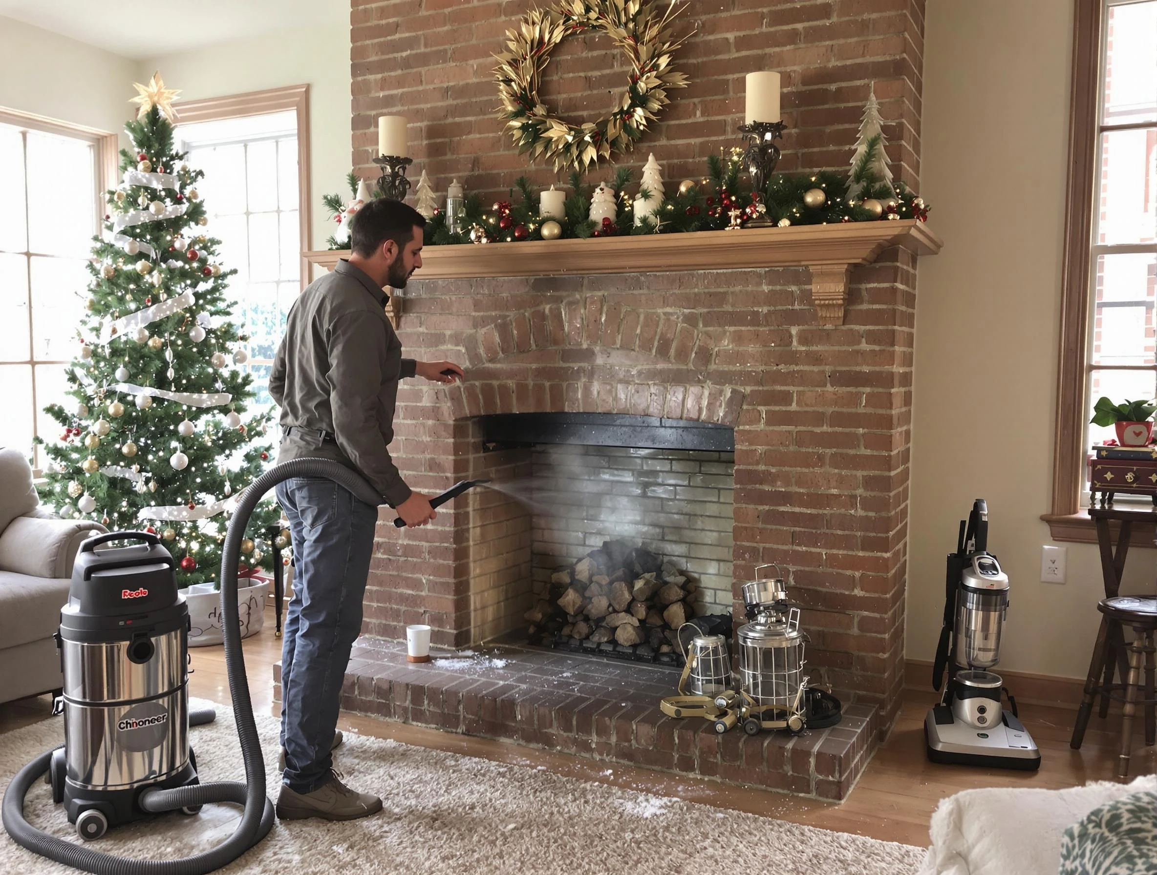 Fireplace Cleaning in Belen