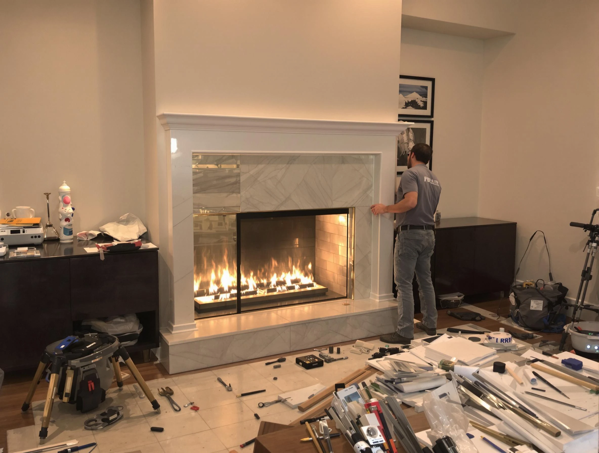 Fireplace Installation in Belen