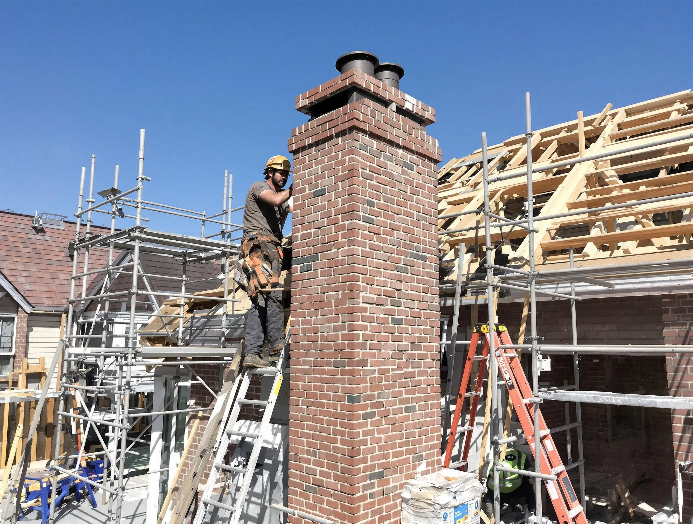 New chimney installation completed by Belen Chimney Sweep in Belen, NM